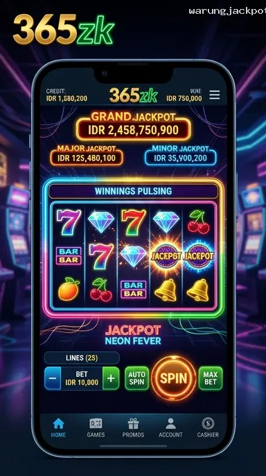 Pratinjau antarmuka warungjackpot — aplikasi APK resmi Android v2.5.6