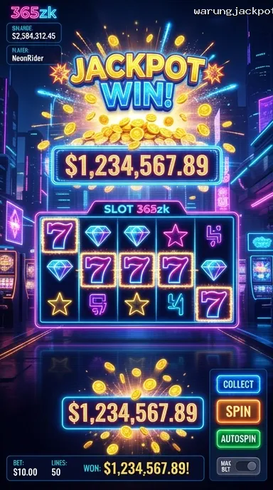 Galeri pratinjau visual warungjackpot build APK resmi terbaru
